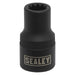 Sealey Brake Caliper Socket 3/8"Sq Drive 8mm 11-Point Profile VSE0490 Sealey - Town Tools 