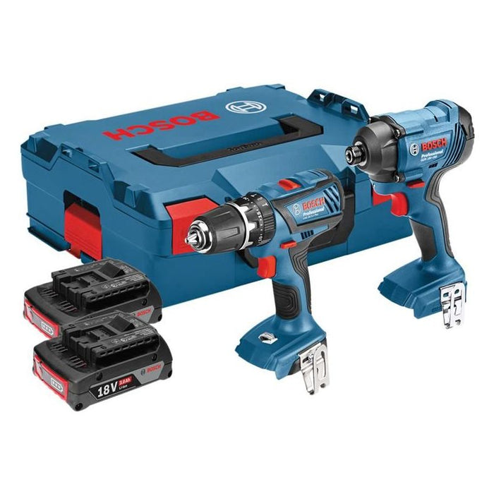Bosch Cordless Twin Pack 18V 2 x 3.0Ah Li-Ion Bosch - Town Tools