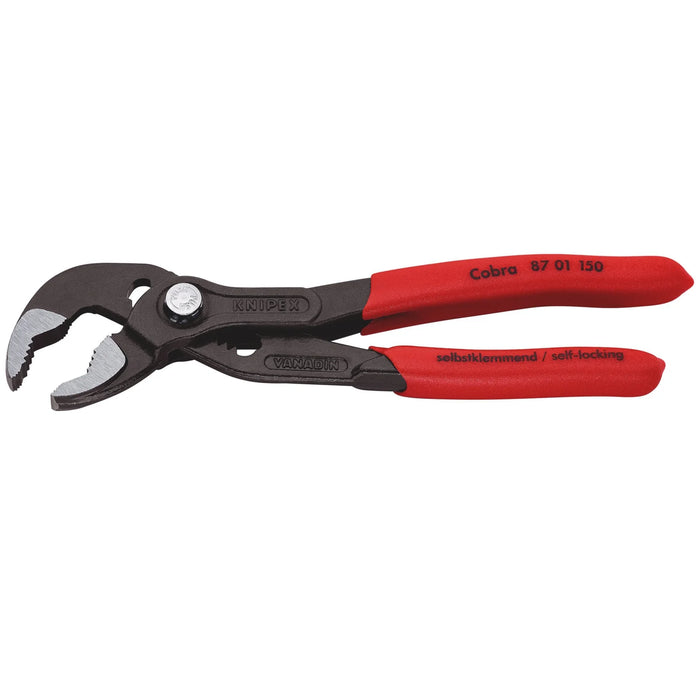 KNIPEX 87 01 150 Cobra® High-Tech Water Pump Pliers, 150mm - 87 01 150 SB
