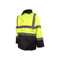 Scan Hi-Vis Yellow/Black Motorway Jacket - M (41in)
