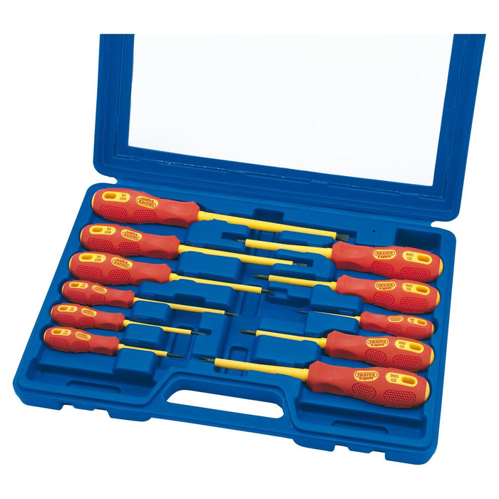 Draper VDE Approved Fully Insulated Screwdriver Set (11 Piece) 69234