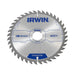 Irwin® Construction Circular Saw Blade 184 x 30mm x 40T ATB IRWIN® - Town Tools