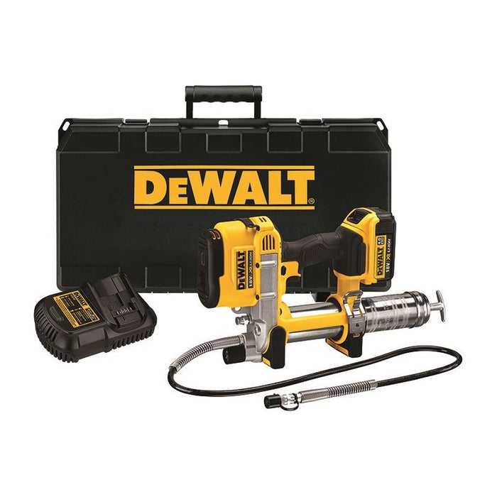 Dewalt Power Tools DCGG571M1 Cordless XR Grease Gun 18V 1 x 4.0Ah Li-ion DeWALT Power Tools - Town Tools