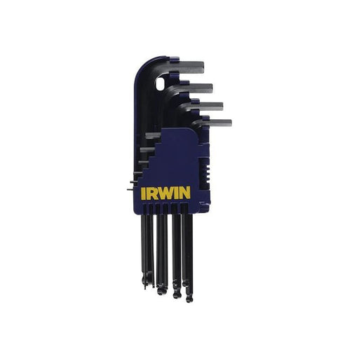 Irwin® T10757 Metric Long Arm Ball End Hex Key Set, 10 Piece IRWIN® - Town Tools