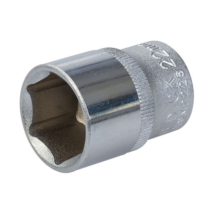 King Dick Socket SD 1/2" Metric 12pt 22mm King Dick - Town Tools 