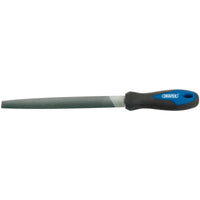 Draper Engineers Half Round Second Cut File with Soft Grip Handle, 200mm - 8106B