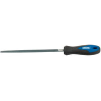 Draper Soft Grip Engineers 3 Square File and Handle, 200mm - 8106B