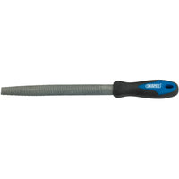 Draper Soft Grip Engineers Half Round Cabinet Rasp, 200mm - 8106B