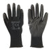 Silverline Black Palm Gloves XL 10 Silverline - Town Tools 