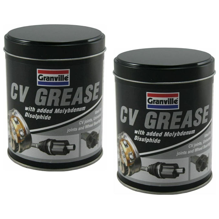 2x Granville CV Grease Moly Lithium Lubricant Joints Wheel Bearings 500G Granville - Town Tools 