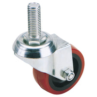 Draper Swivel Bolt Fixing Polyurethane Wheel, 50mm Diameter, S.W.L. 50kg 65510