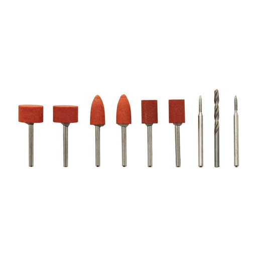 Draper Grinding/Drilling Points for D20 Engraver/Grinder (9 Piece) Draper - Town Tools