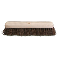 Faithfull Natural Bassine Platform Broom Head 450mm (18in)