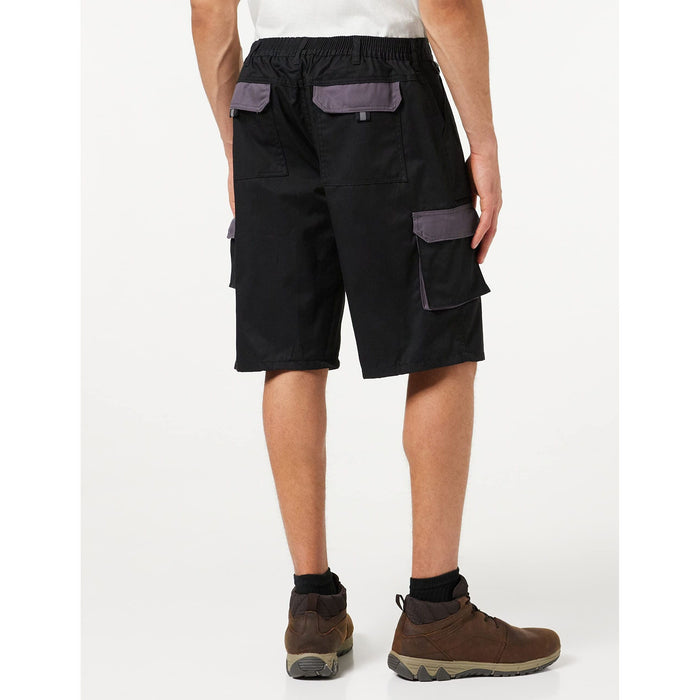 Portwest Texo Contrast Shorts - Black