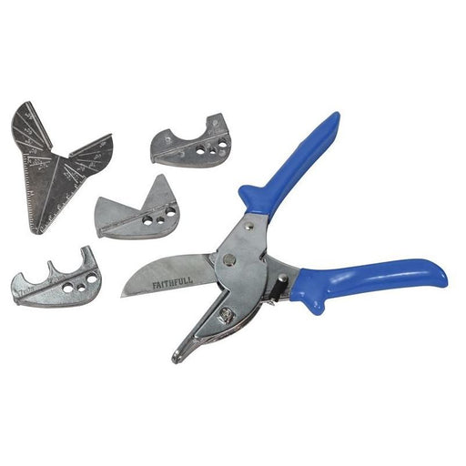 Faithfull Multi-Function Gasket & Pipe Mitre Shears Kit Faithfull - Town Tools