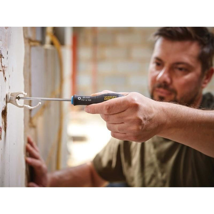 Stanley® Hand Tools FatMax® Screwdriver Pozidriv Tip PZ1 x 100mm STANLEY® Hand Tools - Town Tools