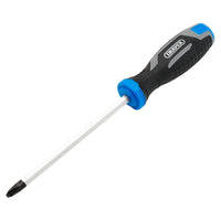 Draper Pound Thru Phillips Soft Grip Screwdriver, PH3 x 150mm