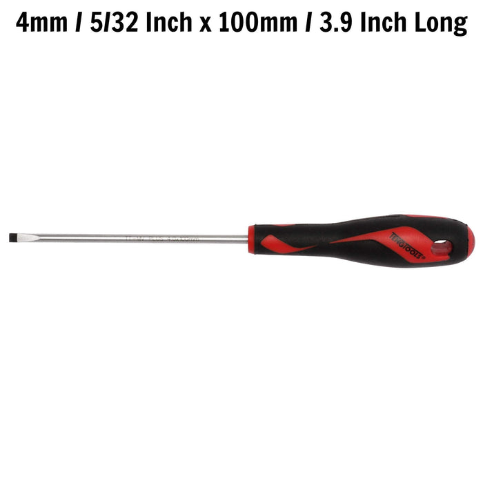 Teng Tools Flat Screwdriver 0.8 x 4.0 x 100mm S Teng Tools - Town Tools 