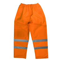 Worksafe Worksafe Hi-Vis Orange Waterproof Trousers - X-Large 807XLO