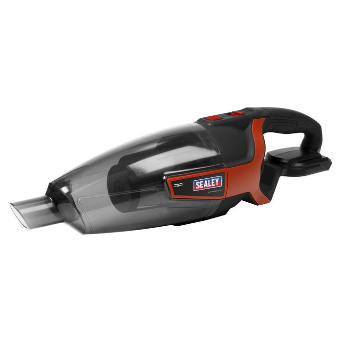 Sealey Cordless Handheld Vacuum Cleaner 650ml 20V SV20 Series Body Only Sealey - Town Tools 