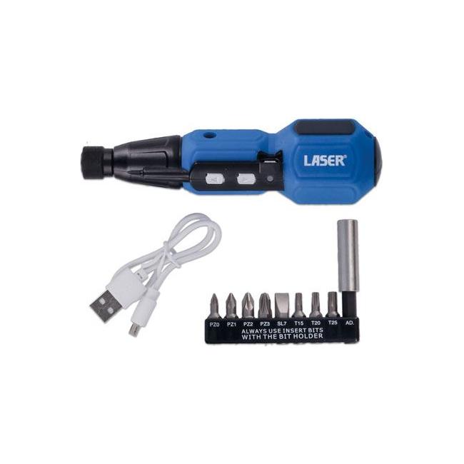 Laser Electric Screwdriver Set 11pc 7985 Laser - Town Tools 