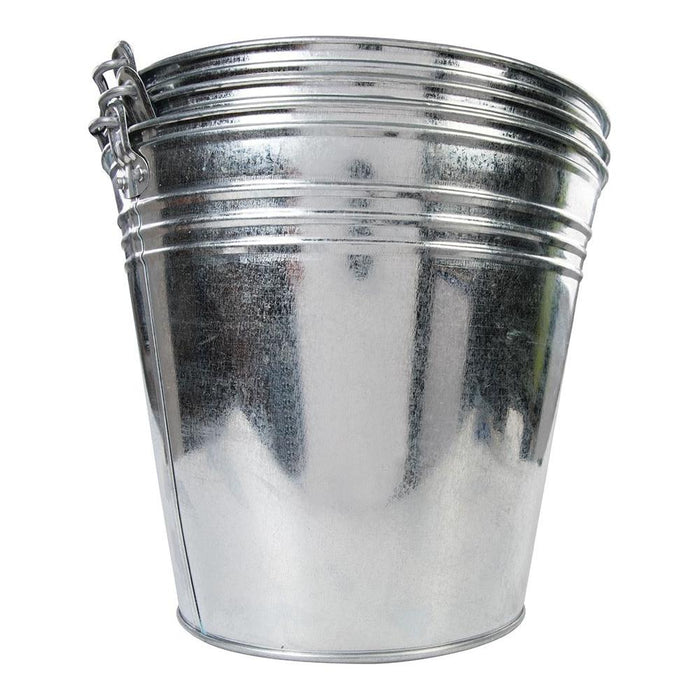 Silverline Galvanised Bucket 3pk 14Ltr Silverline - Town Tools 