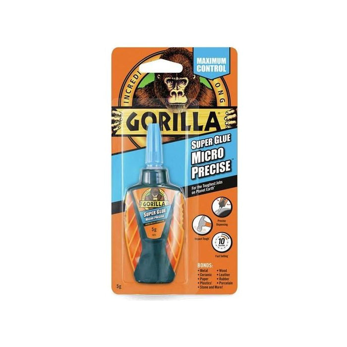 Gorilla Glue Gorilla Superglue Micro Precise 5g Gorilla Glue - Town Tools