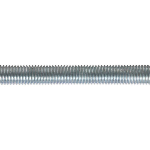 Sealey Studding M12 x 1m Zinc Pack of 5 STUD12 Sealey - Town Tools 