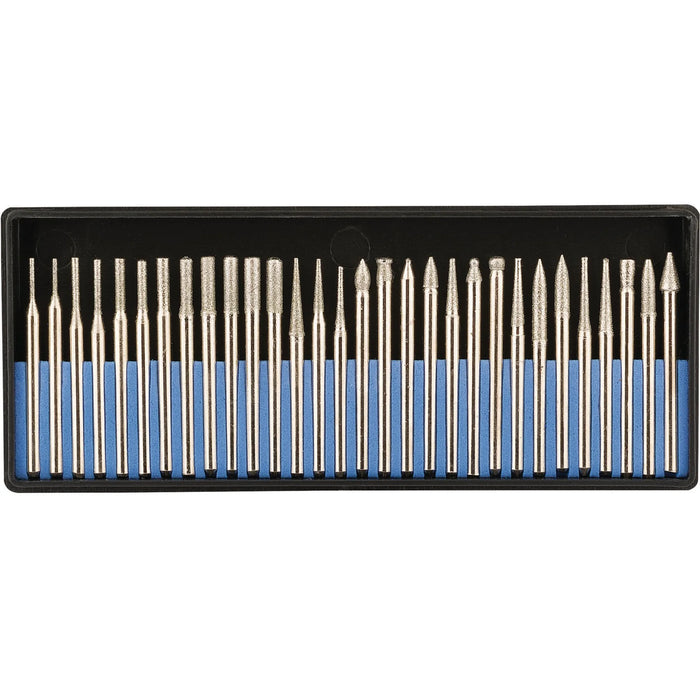 Draper Diamond Burr Set (30 Piece) - APT127