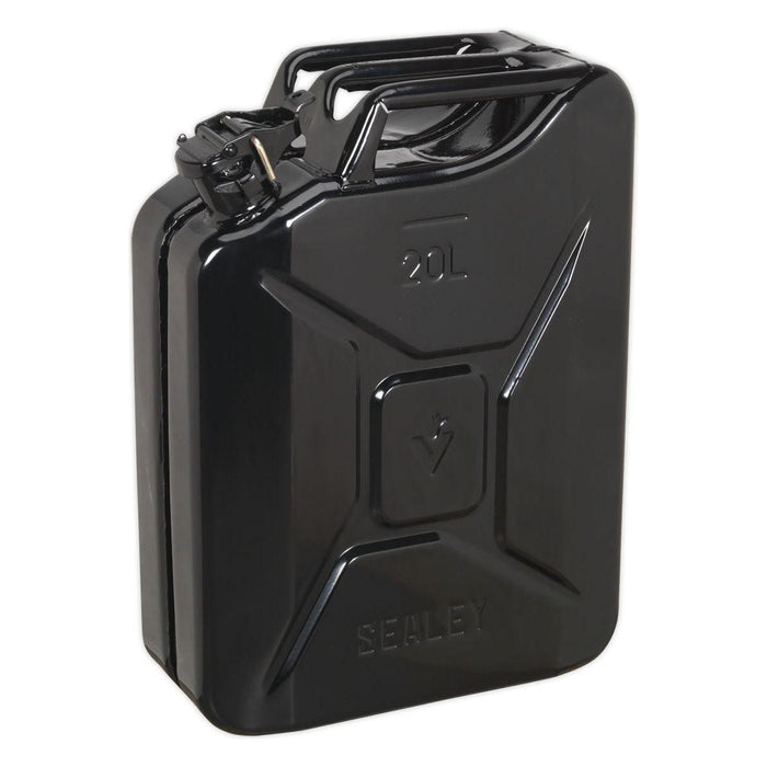 Sealey Jerry Can 20L Black JC20B Sealey - Town Tools 
