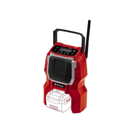 Einhell TC-RA 18 Li BT - Solo Cordless Radio 18V Bare Unit Einhell - Town Tools