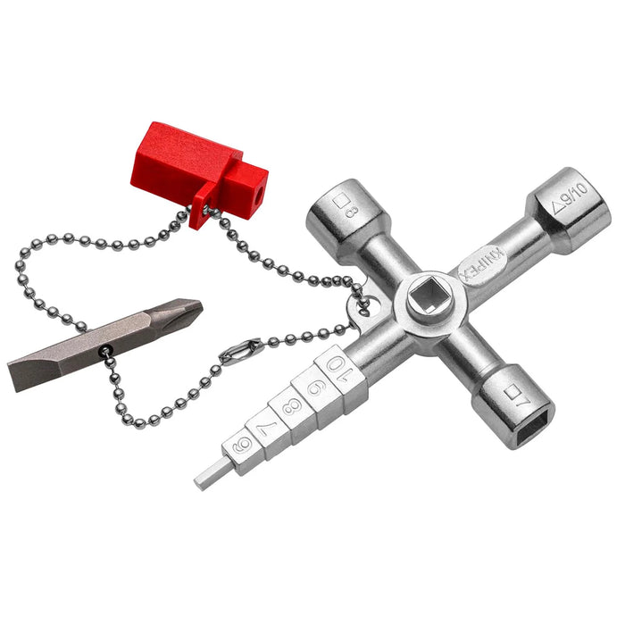 KNIPEX 00 11 04 Profi-Key For All Standard Shut-off Systems, 89mm - 00 11 04