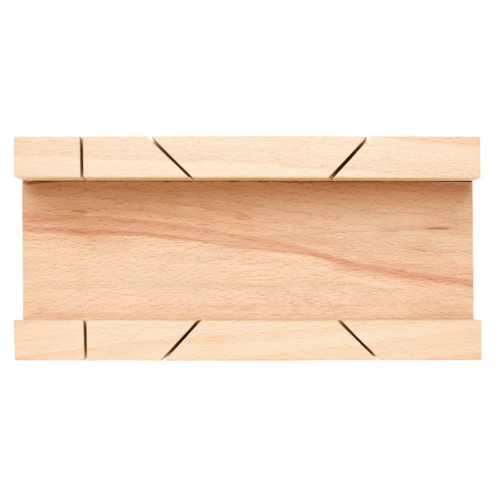 Draper Beechwood Mitre Box, 225 x 70 x 50mm - MB/L