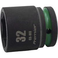 Sealey 3/4"Dr Impact Socket 32mm (Dark Green Coded Ring) AK8892M-08