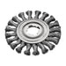 Lessmann X-Lock Steel Knot Wheel Brush 125mm Non Spark Lessmann - Town Tools