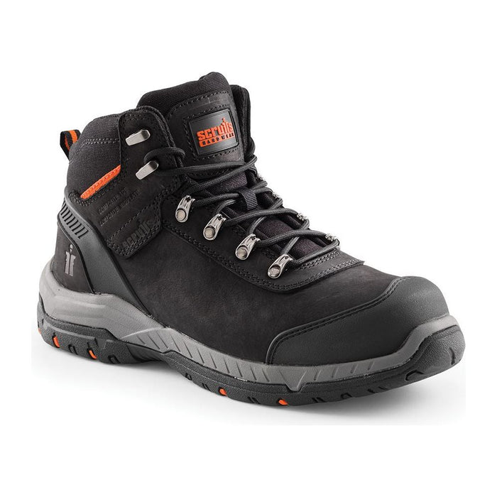 Scruffs Sabatan Safety Boots Black Size 10 / 44