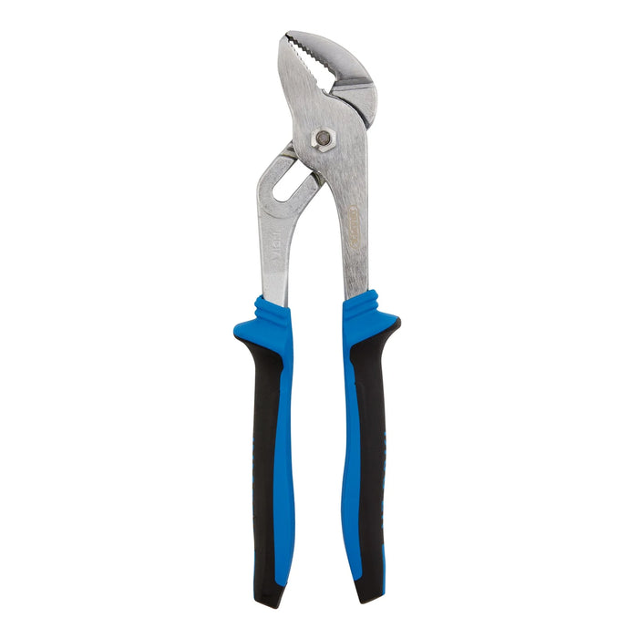 Draper Soft Grip Water Pump Pliers, 240mm, 33mm Capacity - 4002A