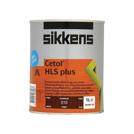 Sikkens Cetol HLS Plus Translucent Woodstain Walnut 1 litre Sikkens - Town Tools