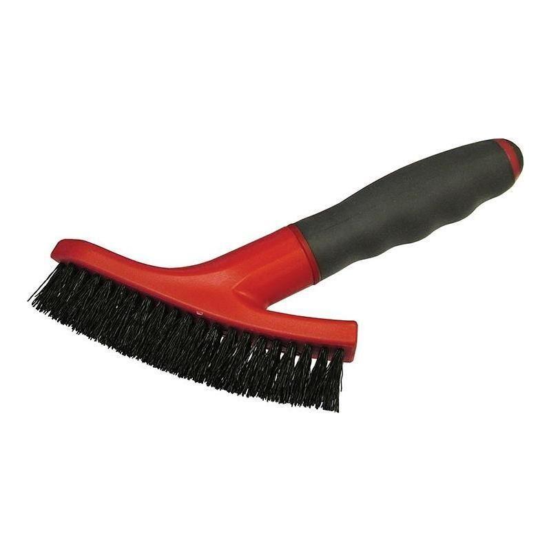 Faithfull Grout Scrubbing Brush Soft Grip Handle Faithfull - Town Tools