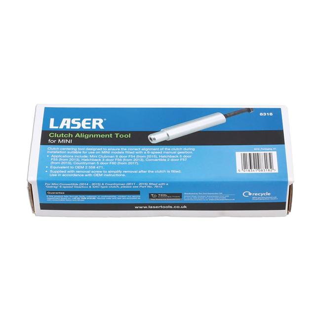 Laser Clutch Alignment Tool - for MINI 8318 Laser - Town Tools 