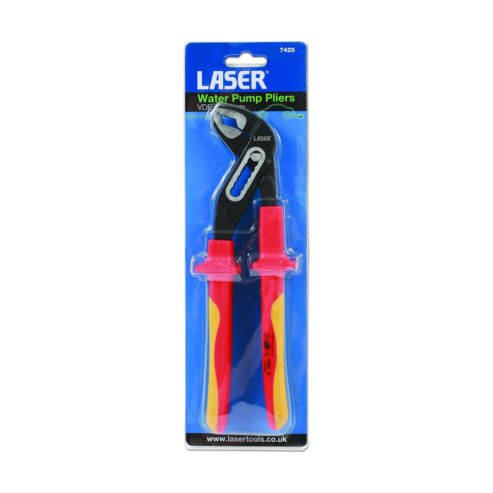 Laser Insulated Water Pump Pliers 240mm 7425