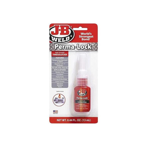 J-B Weld Perma-lock Red High High Strength Threadlocker 13ml J-B Weld - Town Tools