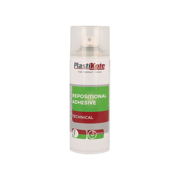 Plastikote Trade Repositional Spray Adhesive 400ml PlastiKote - Town Tools