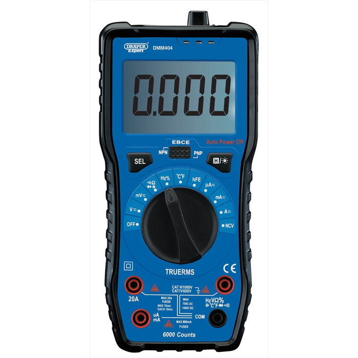 Draper Auto & Manual Ranging Digital Multimeter 92433 Draper - Town Tools 