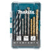 Makita Drill Bit Set 9Pc (5.5, 7, 8Mm) Wood/Masonry/Metal D-71978 Makita - Town Tools