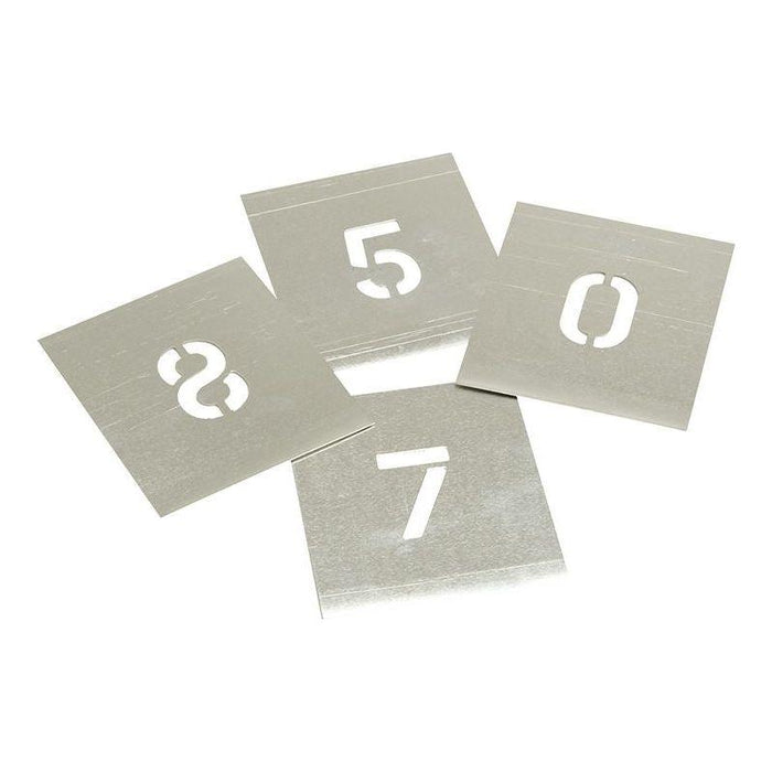 Stencils Set of Zinc Stencils - Figures 1.1/2in Stencils - Town Tools