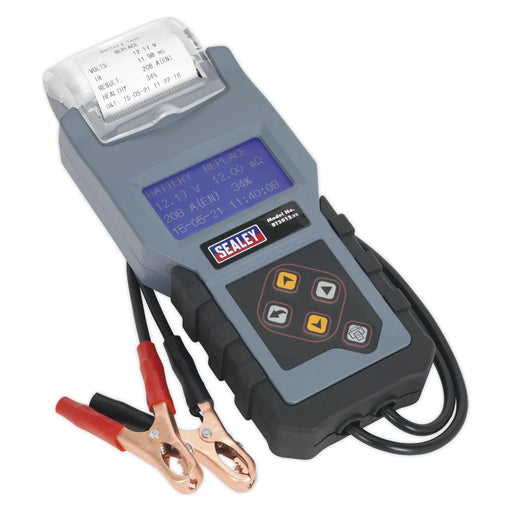 Sealey Digital Battery & Alternator Tester with Printer 12V BT2012 Sealey - Town Tools 