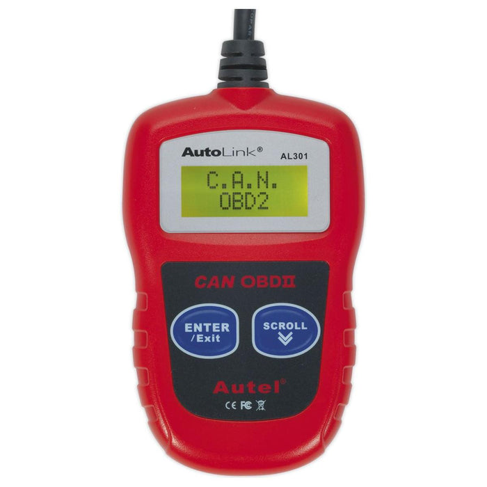 Sealey Autel EOBD Code Reader AL301 Sealey - Town Tools 