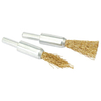 Draper Brassed Steel Crimped Decarb Brush Set (2 Piece) 41439
