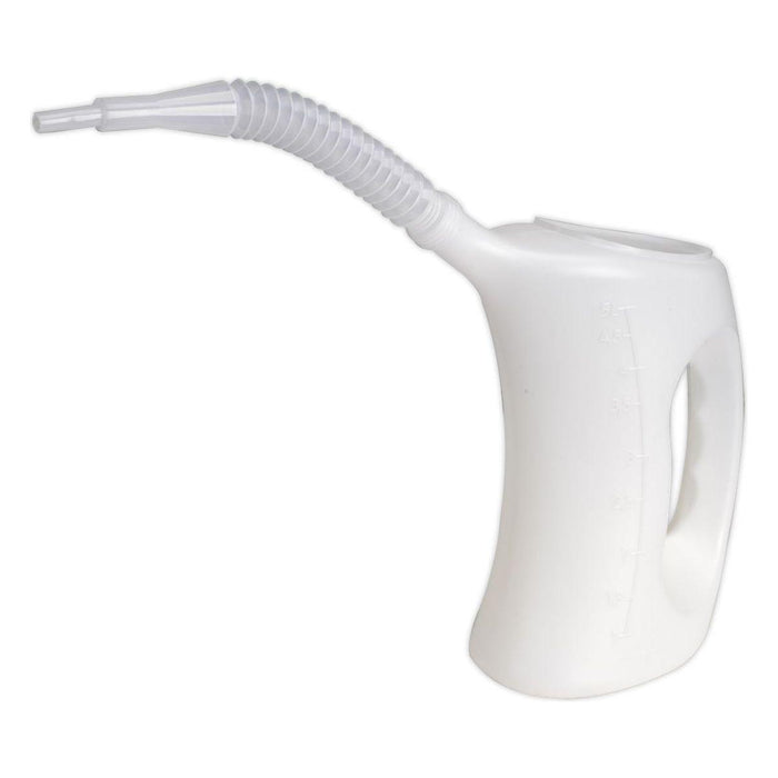 Sealey Measuring Jug with Flexible Spout 5L J5F Sealey - Town Tools 